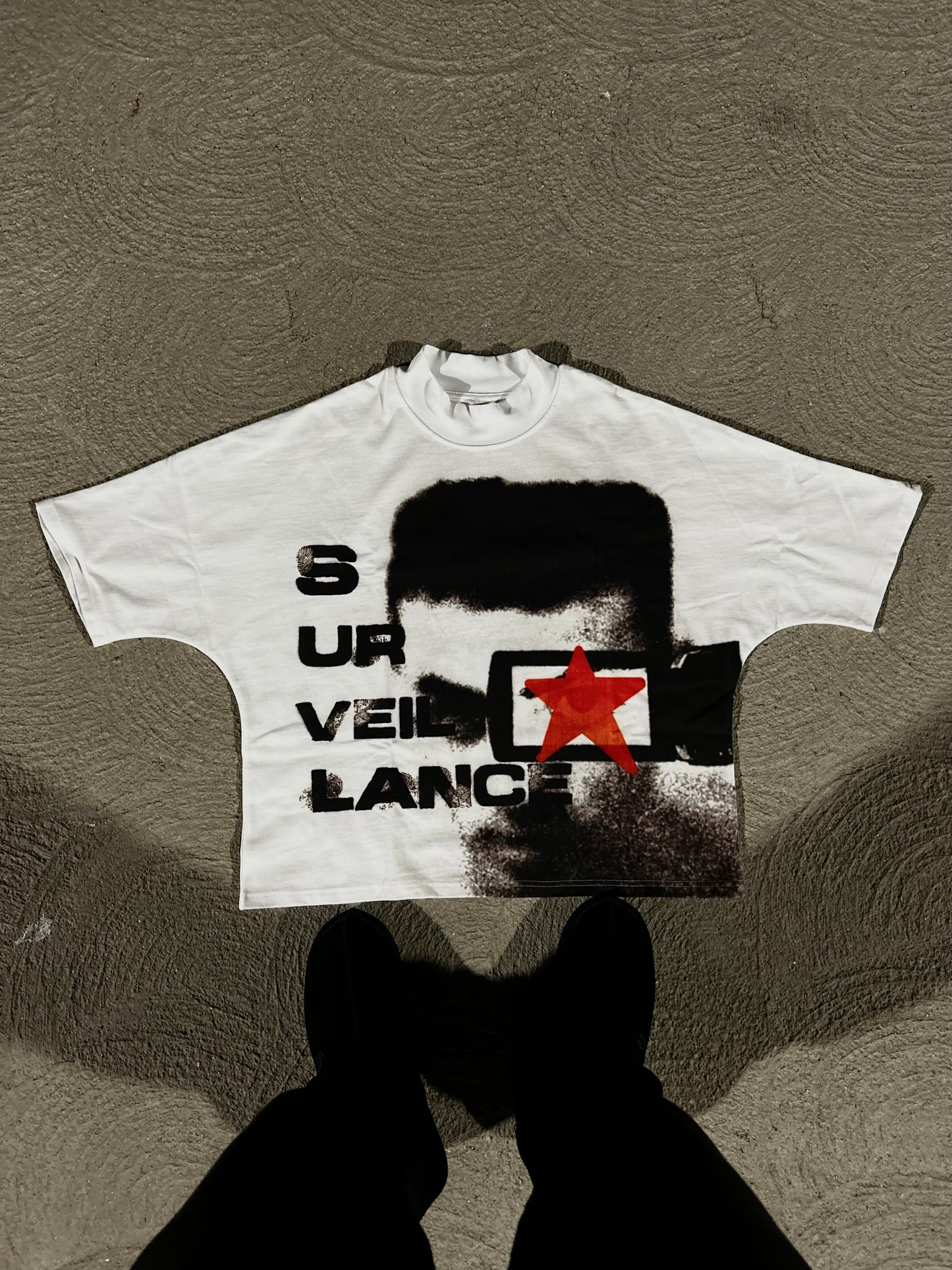 “SURVEILLANCE” boxy-tee